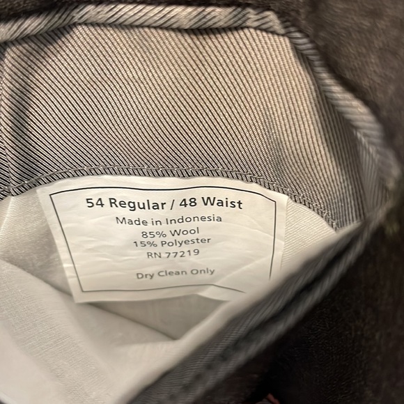 Pronto Uomo men’s wool suit - charcoal - Picture 7 of 11